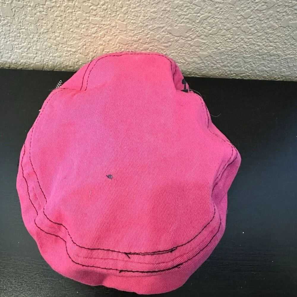 Hello Kitty Sanrio Girls Baseball Cap with Bow One Size Stretch Authentic Pink‎